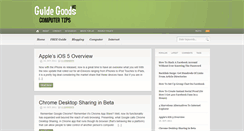 Desktop Screenshot of guidegoodshq.com